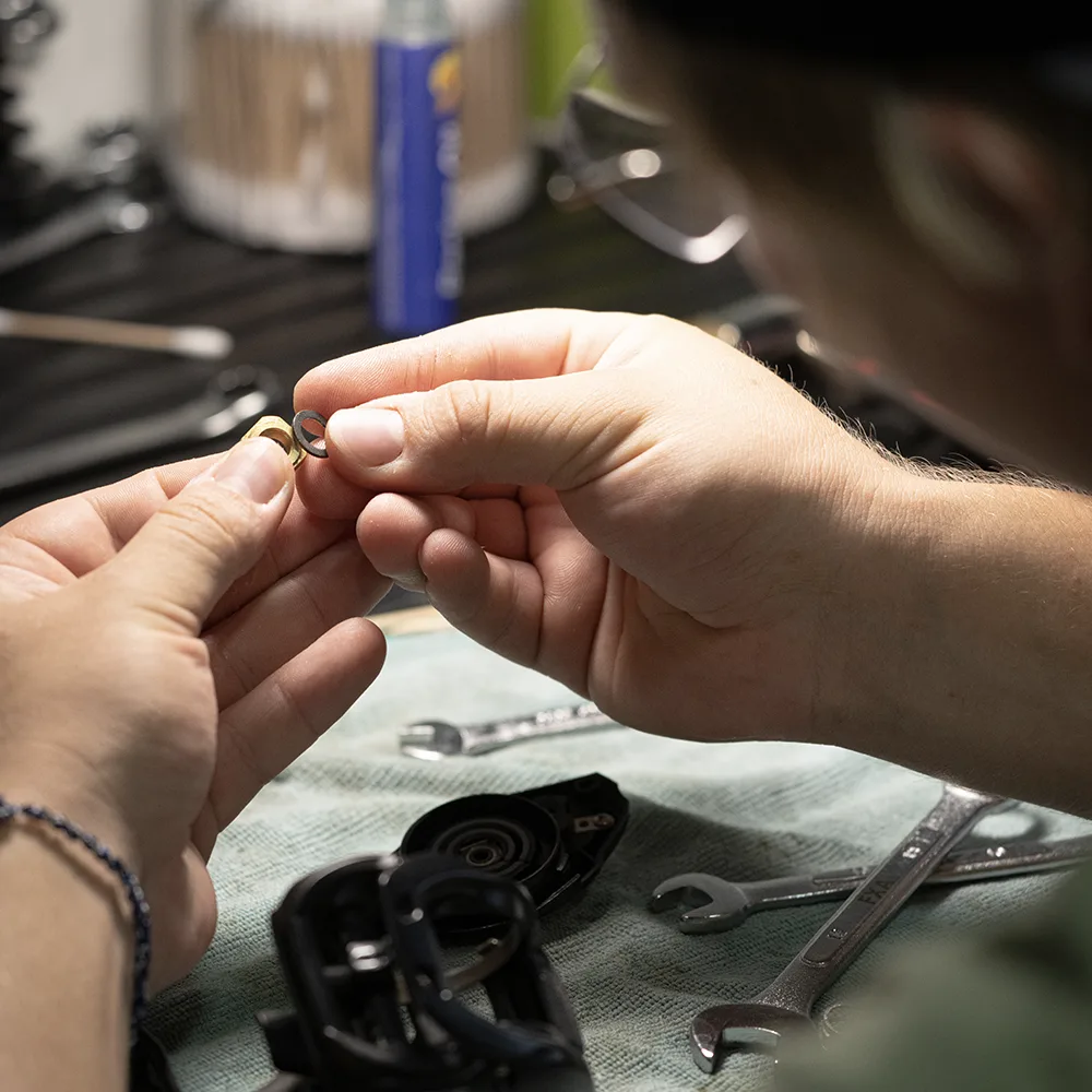 Bild kopplad till service