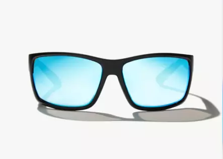 Bajio Bales Beach Black Matte Blue Mirror Glass - Glaslinser - 810070820220 - 2