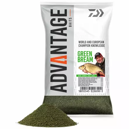 Daiwa Advantage Groundbait Green Bream - Livsmete - 5055545226090 - 1