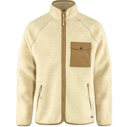 Fjällräven Vardag Pile Fleece M Chalk White - Fleecetröjor - 7323450731830 - 1