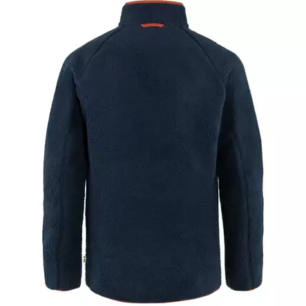 Fjällräven Vardag Pile Fleece M Navy-Autumn Leaf - Fleecetröjor - 7323450786670 - 2