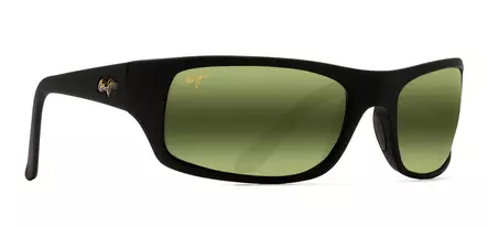 Maui Jim Peahi - Matte Black Frame with HT Lens - Glaslinser - MM202-040 - 1