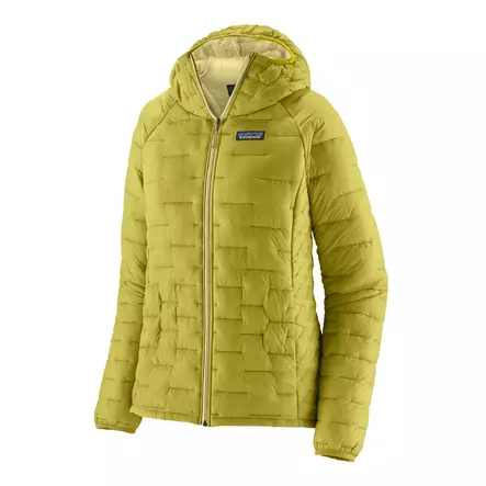Patagonia Womens Micro Puff Hoody Bundle Green - Mellanjackor - 198077040910 - 1