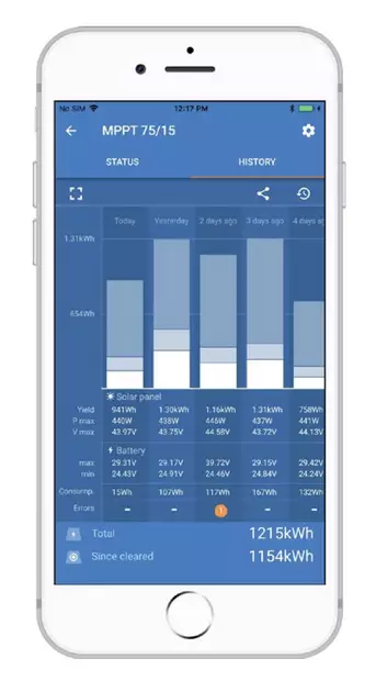 Victron Blue Smart IP22 Charger 12V 30A (3) - Batteriladdare - 8719076037460 - 2