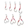 Savage Gear Bloody Assist J #1/0 4kpl - Assist- & inline-enkelkrokar - 5706301781390 - 1