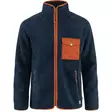 Fjällräven Vardag Pile Fleece M Navy-Autumn Leaf - Fleecetröjor - 7323450786670 - 1