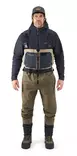 Grundens Men's Boundary Zip Stockingfoot Wader Stone/Otter - Vadare - 7332525301090 - 2