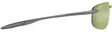 Maui Jim Hookipa Ultra - Metal Matte Green Frame with Maui Green Lens - Plastlinser - 603429093990 - 3