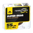 Mikado Super Snag 10m Camo Brown - Obelagt flätat tafsmaterial - 5900637103820 - 1