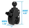 RAM Tough-Claw Small + Universal X-Grip Large - RAM Mounts, B-storlek - 793442943850 - 2