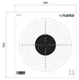 Pistol Target 55 x 55 - Tavlor - 6438407014650 - 1
