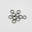 Split Ring Nickel Plated 8mm - Krokringar - UR-N8-100 - 3