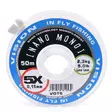 Vision Nano Mono 30m Tippet 0,43mm - Nylon tafsmaterial - 6417512814607 - 3