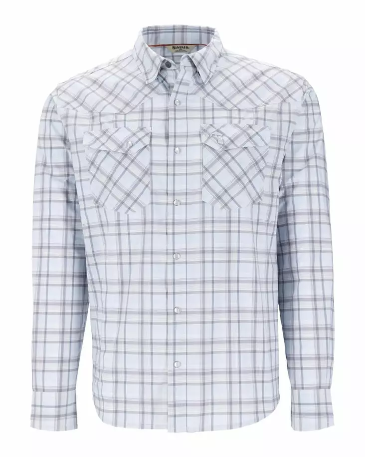 Simms Brackett Shirt Bimini Plaid - Skjortor - 694264669730 - 2