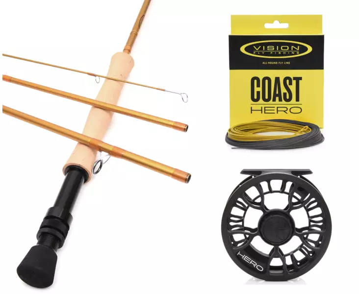 Vision Coast Hero Sea Trout Combo - Vision-flugspön - RES6417512839990 - 1