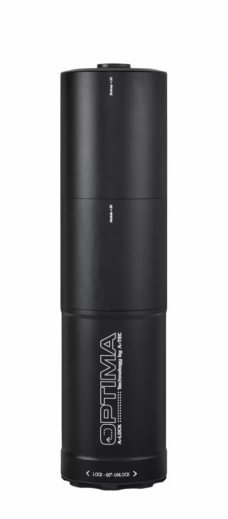 A-Tec Optima 60 .338 A-Lock - Ljuddämpare för precisionsgevär - 62850033860 - 1