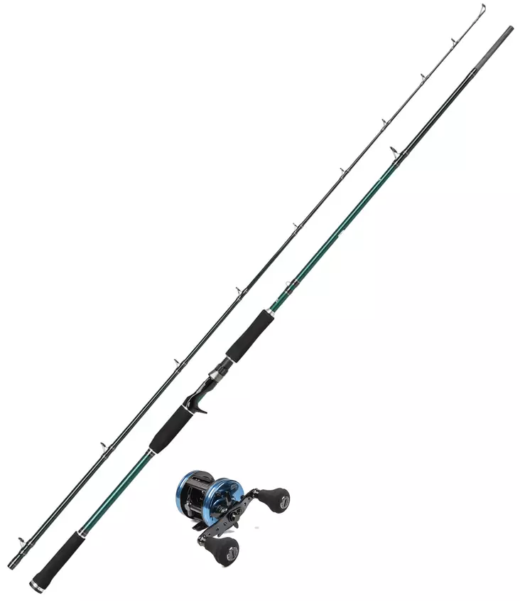 Abu Garcia Beast X 7'9" 50-90g ja Abu Garcia Ambassadeur 5601 Beast HD PM Special - Abu Garcia -spinnspön - 0701202310 - 1