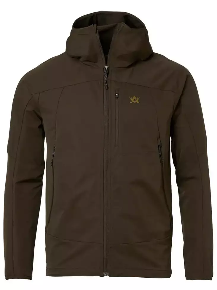Alaska Chaser Ms Stretch Jacket Solid Brown - Herrjaktjackor - 6438347061950 - 1