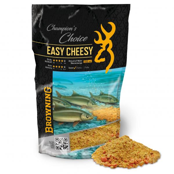 Browning Groundbait Easy Cheesy 1kg - Mäsk & boilies - 4029569397020 - 1