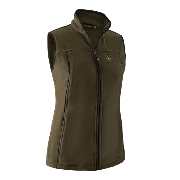 Deerhunter Lady Eagle Fleece Waistcoat Tarmac Green - Damjaktjackor - 5702827225400 - 1