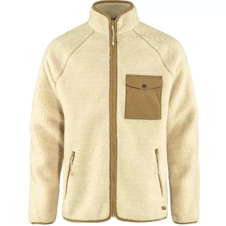 Fjällräven Vardag Pile Fleece M Chalk White - Fleecetröjor - 7323450731830 - 1
