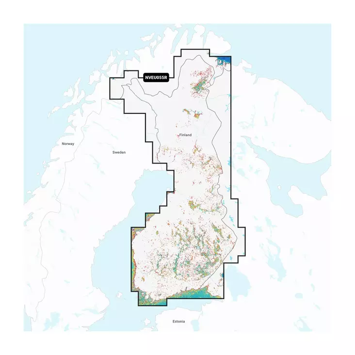 Garmin Navionics+ Vision Finnish Lakes - Kartor - 010-C1254-00 - 1