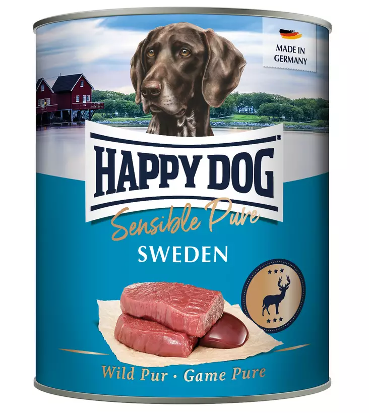 Happy Dog Sensible Pure Sweden 400g - Happy Dog Sensible Pure -köttfoder - 61080 - 1
