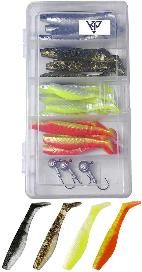 K.P Baits Jig Mix 2,5" - Betessortimenter - 6438239073160 - 1