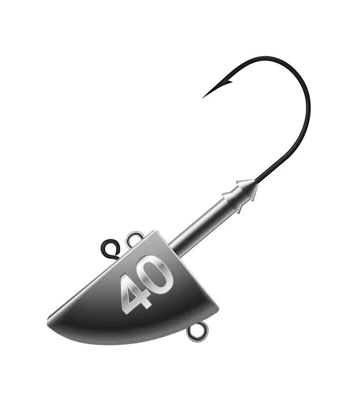 K.P Mustad Fish head Vertical Jig Head 4 - Jiggskallar - 6438239049240 - 1