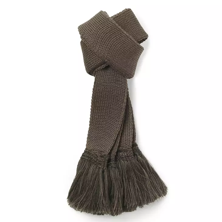 Laksen Garter Ties Camel W/Camel+loden.fringes - Övriga jaktkläder - 5707953651680 - 1