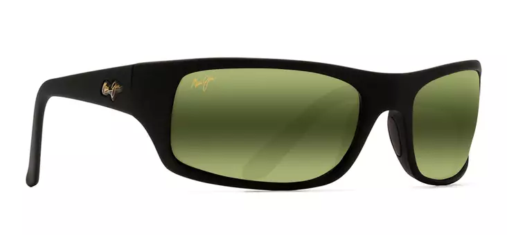 Maui Jim Peahi - Matte Black Frame with HT Lens - Glaslinser - MM202-040 - 1