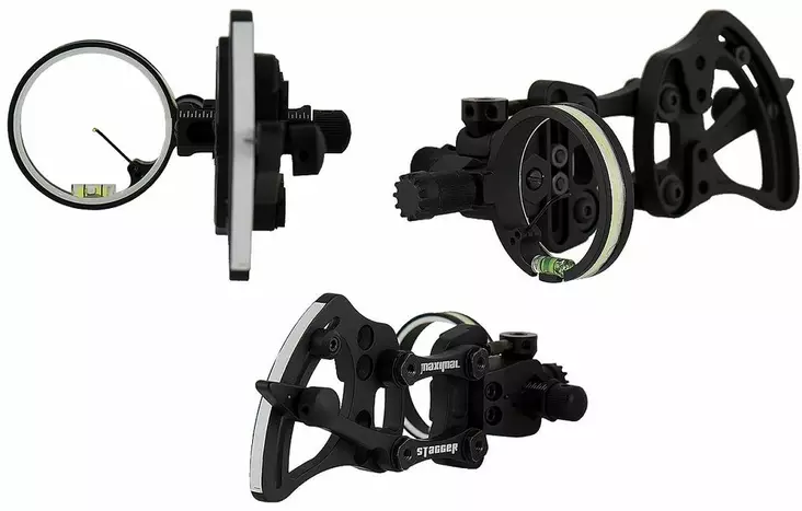 Maximal Stagger 1-Pin 0.19" - Bågskyttens Sikte - VSJ-M-TP9510 - 1