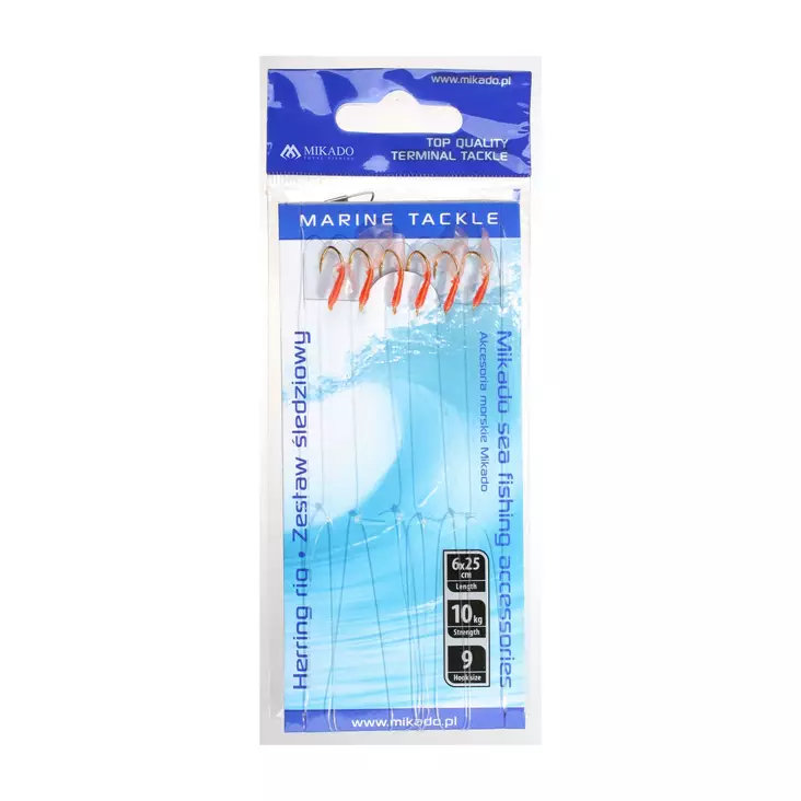 Mikado Herring Rig 6x25cm - Sabiki- & makrillriggar - 5900637592570 - 1