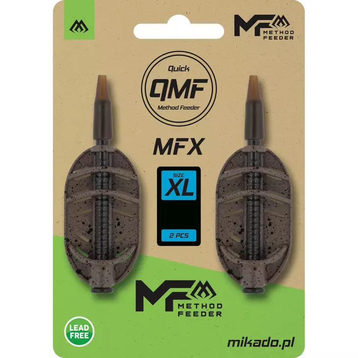 Mikado Method Feeder MFX Q.M.F. XL 2 pcs - Platta & hybrid-method feedrar - 5900637157410 - 1