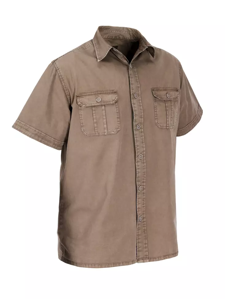 Nordhunt Serengeti Stretch Shirt Desert Khaki - Jägartröjor - 1000000014570 - 1
