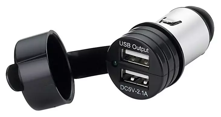 Osculati Double USB Plug - Batteri och elektriska tillbehör - 8033137057380 - 1