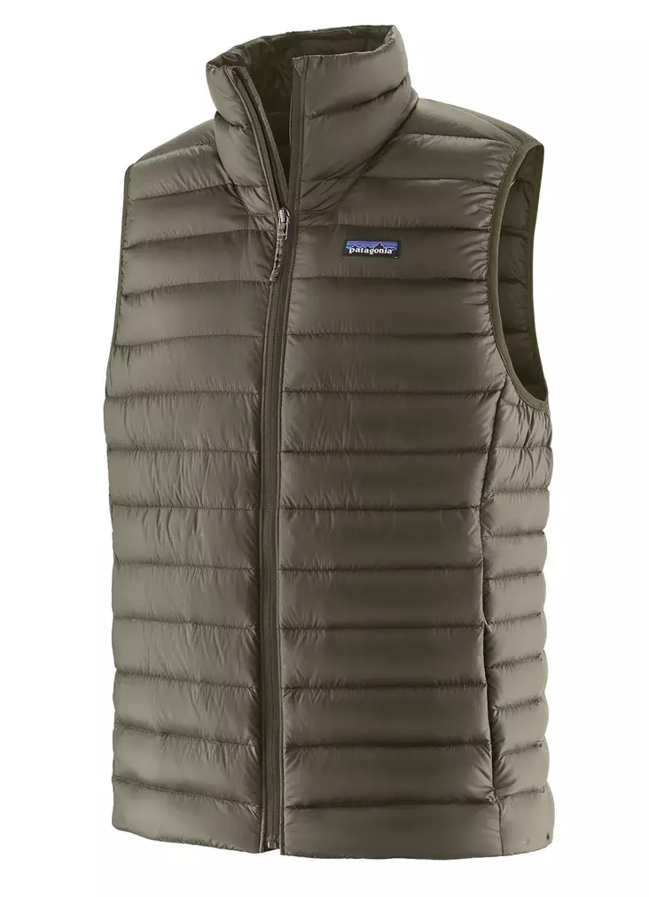 Patagonia Mens Down Sweater Vest Pine Needle Green - Mellanjackor - 196924388130 - 1