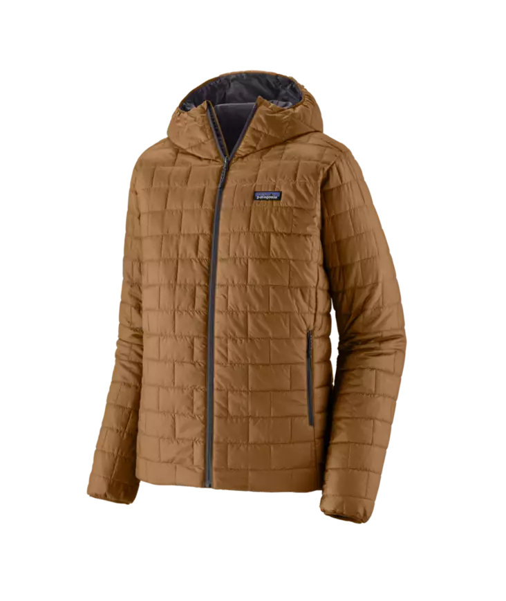 Patagonia M´s Nano Puff Hoody Deer Brown - Mellanjackor - 199346203920 - 1