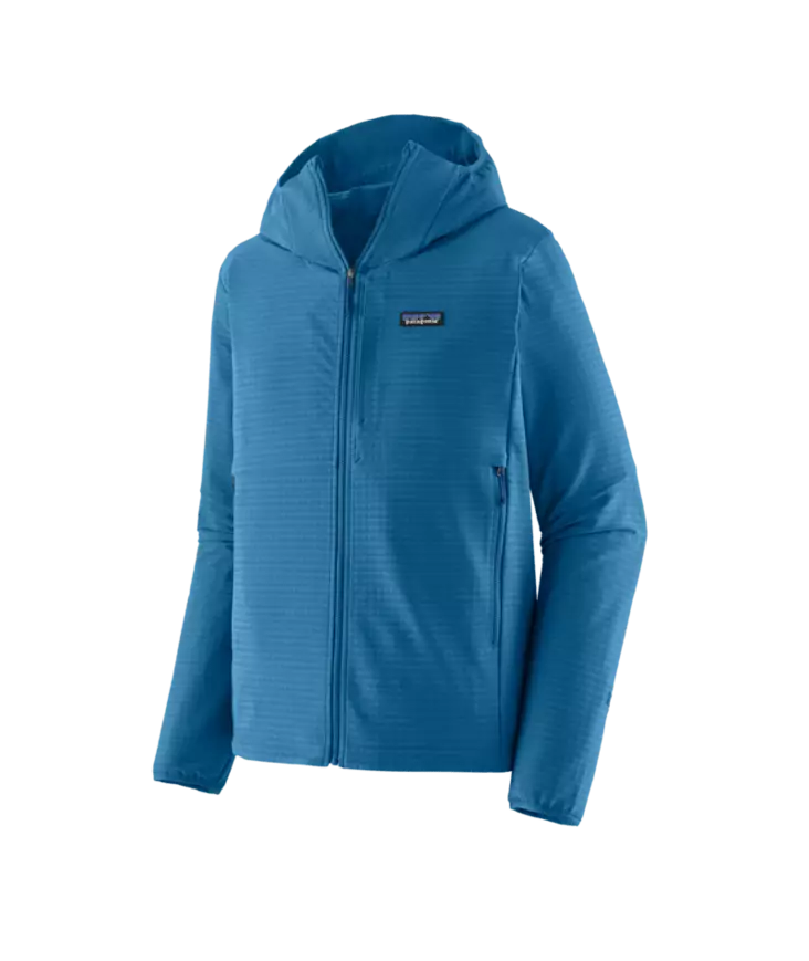 Patagonia M´s R1 TechFace Hoody Aquatic Blue - Fleecetröjor - 198077859970 - 1