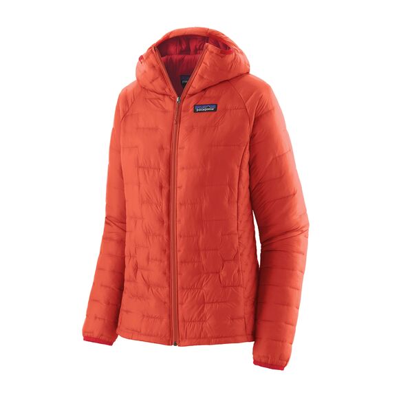 Patagonia Ws Micro Puff Hoody Pimento Red - Mellanjackor - 196924033320 - 1