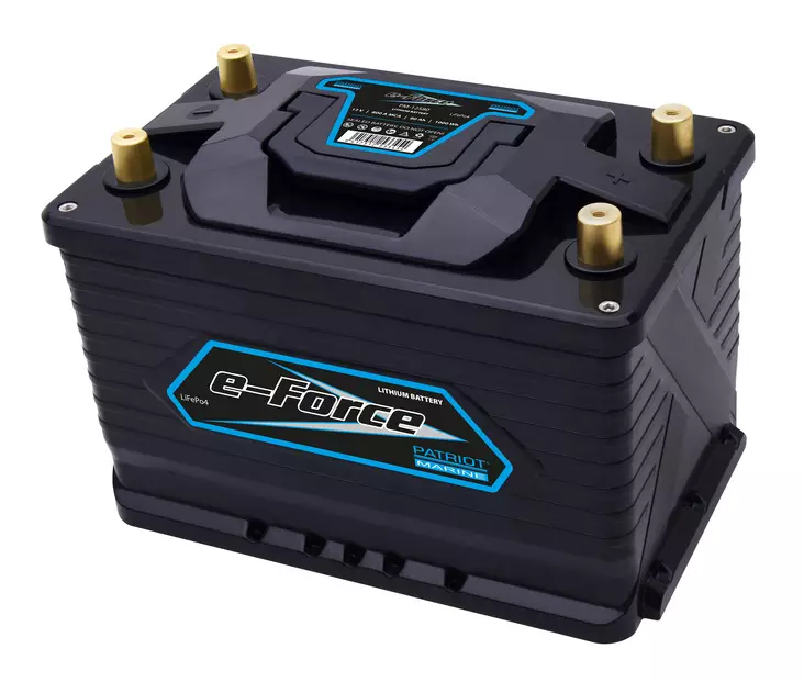 Patriot Marine Lithium E-Force - Båtbatterier - PM-12S80 - 1