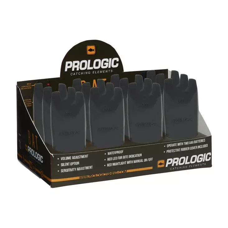 Prologic BAT Bite Alarm Red 12pcs - Bettlarm - 5706301557780 - 1