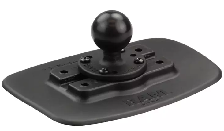 RAM Bond-A-Base Black Adhesive Base with C Ball - RAM Mounts, C-storlek - 793442949340 - 1