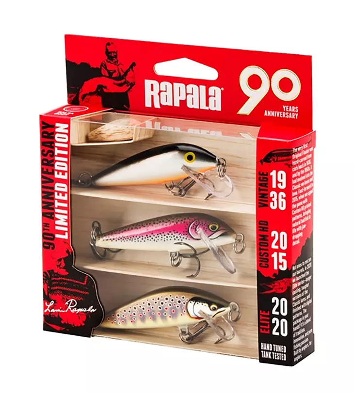 Rapala 90 Years Countdown Mid Natural - Betessortimenter - 022677373430 - 1