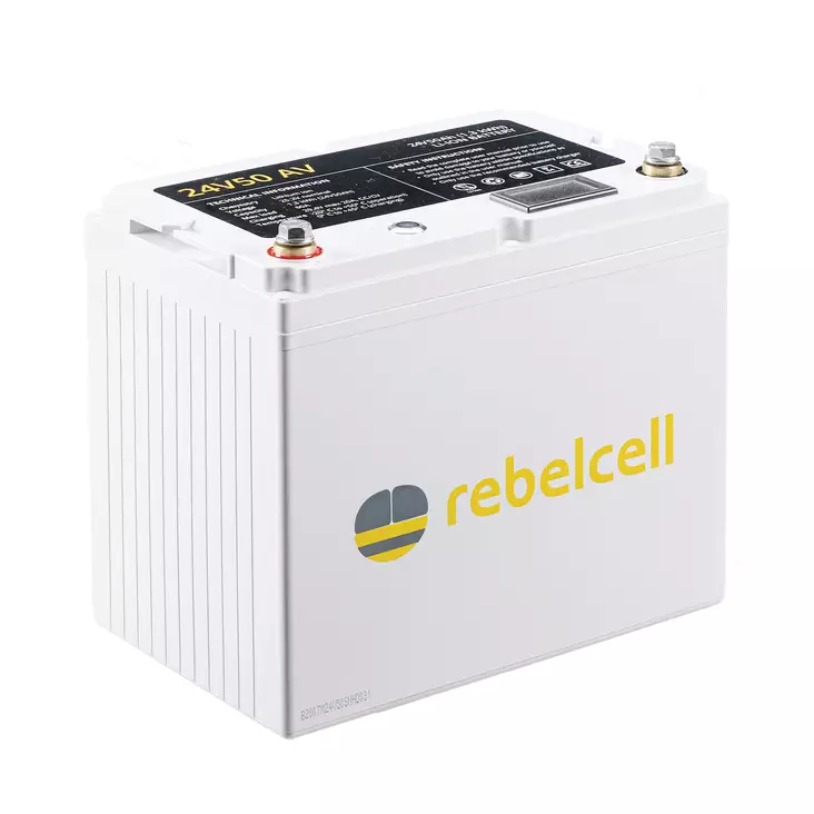 Rebelcell Lithium Li-Ion 24v 50Ah - Båtbatterier - 7106623686690 - 1
