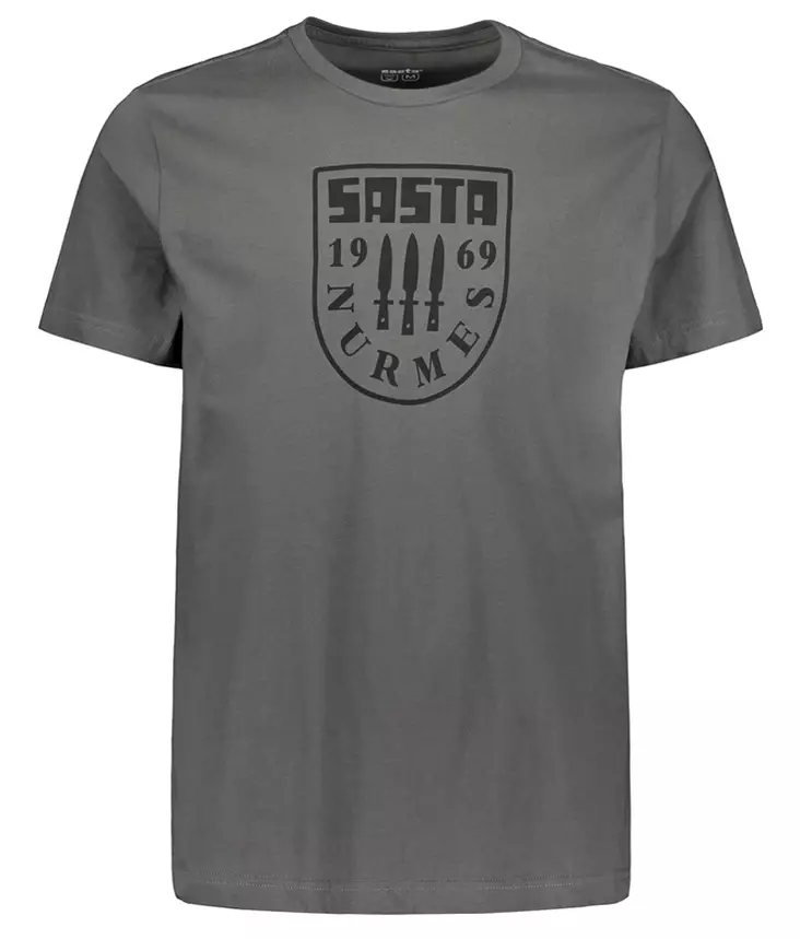 Sasta Nurmes T-Shirt Dark Grey - Jägartröjor - 6419619202370 - 1