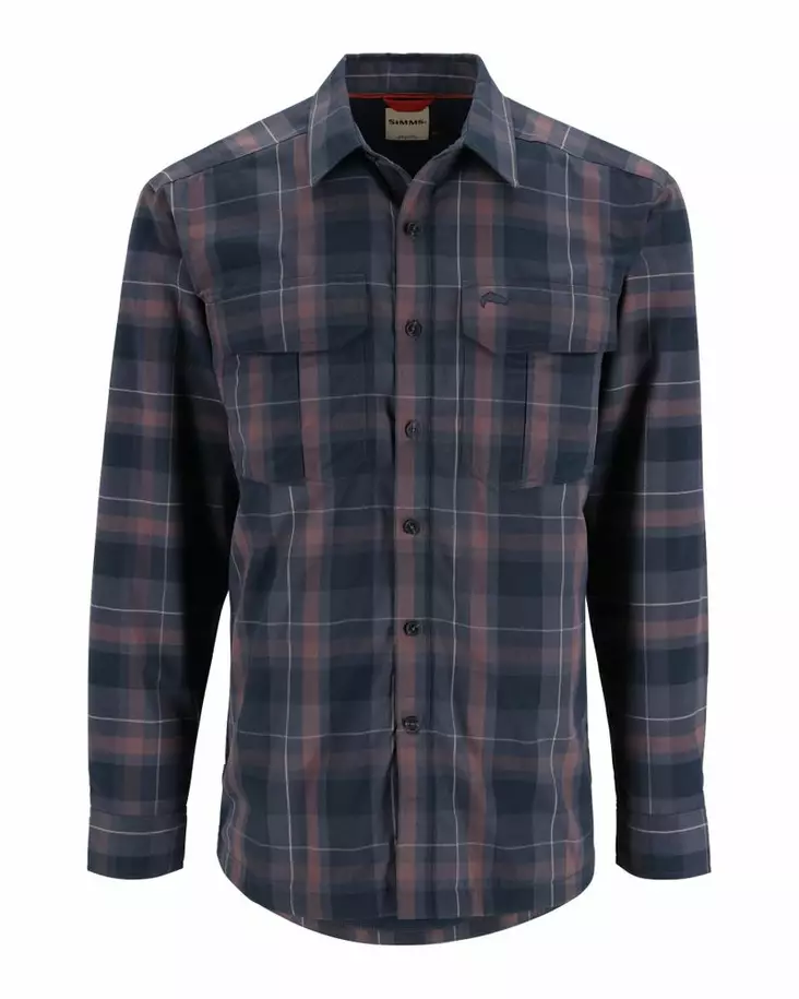 Simms ColdWeather Shirt Selvedge Logan Plaid - Skjortor - 694264654590 - 2