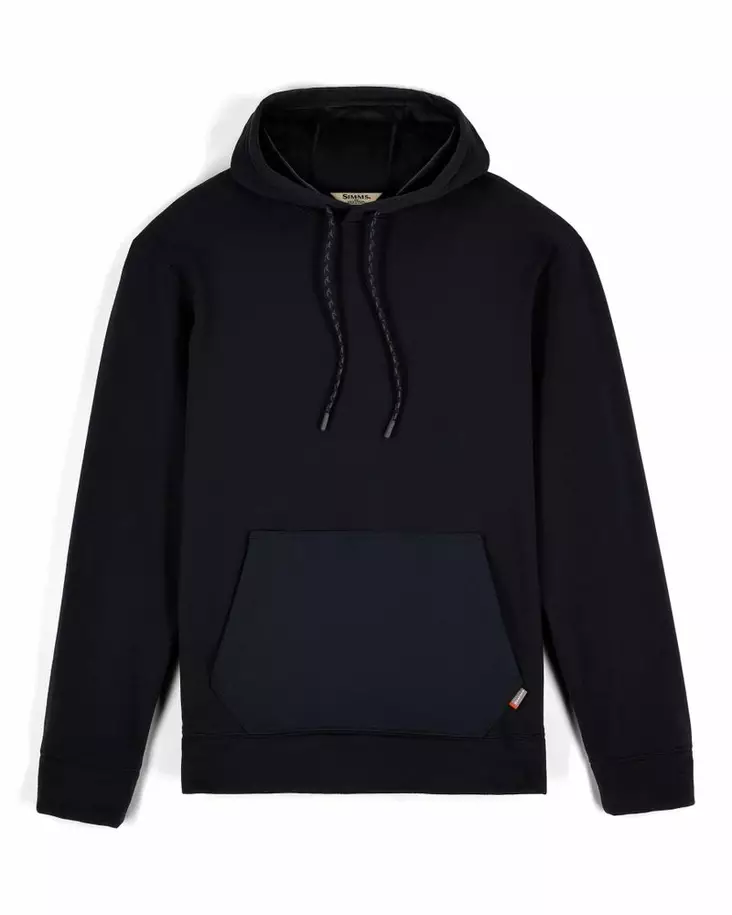 Simms Harbor Hoody Black - Huvtröjor - 694264697160 - 2
