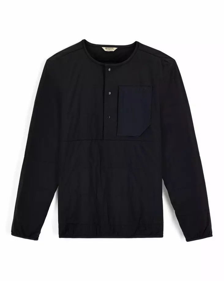 Simms Midstream Henley Black - Skjortor - 694264699430 - 2