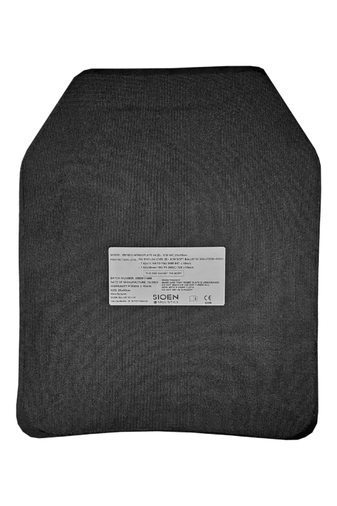 Sioen Ballistics RESTAC NIJ III+ ICW 25x30cm - Ballistiska plattor - 9BF00024FNS0 - 1